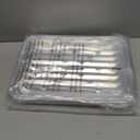 PLASTICPRO Aluminum Grill Pans, Broiler Pans, Grill Liners, Durable with Ribbed Bottom Surface for BBQ, Grill, Texture Disposable,Pack of 10 (9.5 x 13 inches)