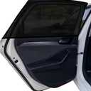2Pack Car Window Shades Mesh Screen 27"x43", Universal Fit Most of Cars, Large SUV, Pickup, Sunshade for Car Camping UV Protection Breathable Mesh Baby Side Window Covers