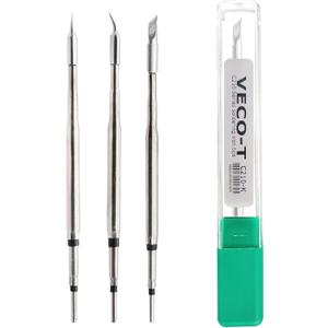 3PCS Soldering Iron Tips,C210-I IS K Replacement for C210-018 002 020, Constant Temperature, Compatible with JBC Soldering Station