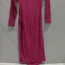 ZESICA Women's 2026 Spring Long Sleeve Bodycon Dress Mock Neck Wedding Guest Cocktail Party Long Midi Dresses (Medium, Eggplant)