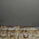 MIULEE Faux Fur Sheepskin Rug, Luxury Fluffy Area Rugs - Super Soft Decorative Shag Carpet for Bedroom, Living Room, and Nursery - 2x3 Feet, Frosted Tips Brown