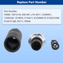 PS690 Oil Pressure Sensor With Socket For 2009-2020 Chevy Silverado 1500 2500 3500 4500 Tahoe Suburban Express Cruze Avalanche Caprice SS, GMC Savana Sierra Yukon Canyon, Cadillac CTS Escalade ESV EXT