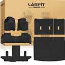 LASFIT Floor Mats & Cargo Liner with Backrest Mat 2021-2026 & Only 7 Seats (Not for 8/9 Seats) for Chevy Suburban/GMC Yukon XL (Only Yukon XL, Not Fit Yukon)/Cadillac Escalade ESV (Not Fit Escalade)