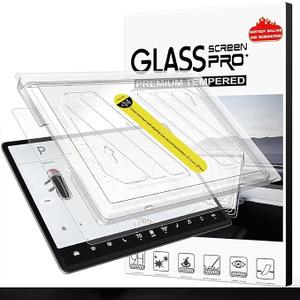 Tempered Glass Screen Protector Accessories Compatible for Tesla Model 3/Model Y 2017 2018 2019 2020 2021 2022 2023 2024 Dashboard Touchscreen - Matte Glass/Anti Glare/Finger Print/Scratch
