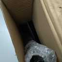 Towel Rack for Bathroom, Wall Mounted Vertical Rolled Towel Storage Organizer Holder with Shelf, Holds Up 6 Large Bath Sheets, Black (Standard Size)