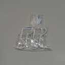 Frienda 4 Pcs White Curtain Rod Support Brackets Adjustable Curtain Rod Hangers for 1 Inch Diameter General Hardware Holders Wall Bracket Hanger Hooks with Screws