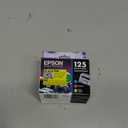 EPSON 125 DURABrite Ultra Ink Standard Capacity Color Combo Pack (T125520-S) Works with Stylus NX-125, NX-127, NX-130, NX-230, NX-420, NX-530, NX-625, WorkForce WF-320, WF-323, WF-325, WF-520