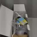 BEAUTURAL 1800-Watt Steam Iron with Digital LCD Screen, Double-Layer and Ceramic Coated Soleplate, 3-Way Auto-Off, 9 Preset Temperature and Steam Settings for Variable Fabric Gray