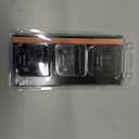 3 Packs 30# Detachable Dog Grooming Steel Blades,Compatible with Andis,Oster A5,Wahl KM-10 Series,Cut Length 1/50" 0.5MM Black