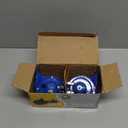 Super Loud Train Horns, Car Waterproof Durable Air Electric Snail Horn, 12V Raging Sound Air Horns Replacement Kit, Automotive Accessories Universal for Car, Motorcycle, Truck, Bike, Boat (Blue)