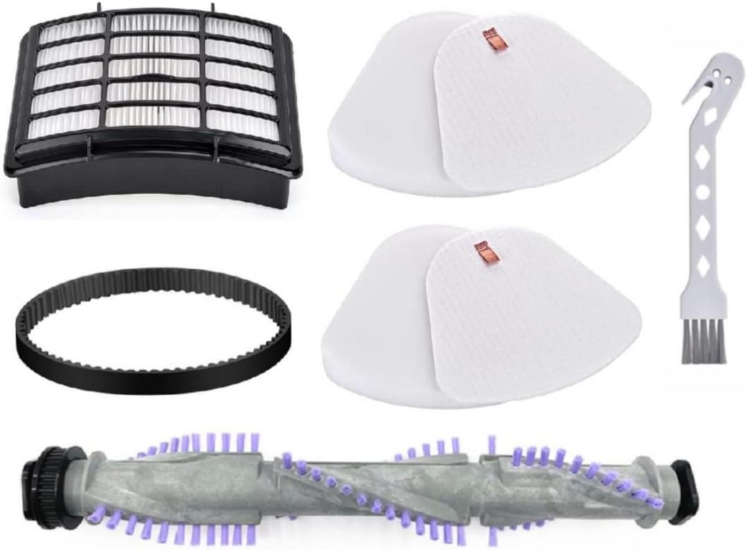 Filter Replacement Compatible for Shark Navigator Lift Away NV350 NV351 NV352 NV356E S2 NV355 NV356 NV358 NV360 Vacuum Cleaner Filter Brush Roll Belt