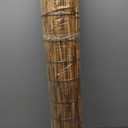 Outdoor Reed Roller Blinds 32x72in (WxH) Bamboo Shades Roman Roller Blinds for Patio Terraces Balconies Porch Windows Reed Roll-Up Blind Shades,Brown