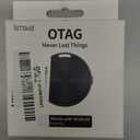 Tracker Tag for iOS and Android, Work with Google Find Hub & Apple Find My APP, Replaceable Battery, for Keys, Luggage, Suitcase, Backpack, Wallet (Black)