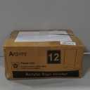 12 Pack Acrylic Sign Holder, Clear 8.5 x 11 Inch Slant Back Vertical Sign Holder, Tabletop Plastic Paper Picture Frame Flyer Document Holder Display Stand for Home, Office, Restaurants, and Stores