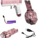 Kids Continuous Spray Watergun (Pink)