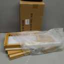 Bamboo Pot Lid Organizer, Pots and Pans Organizer Inside Cabinet, Pot Lids holder for Kitchen Countertop