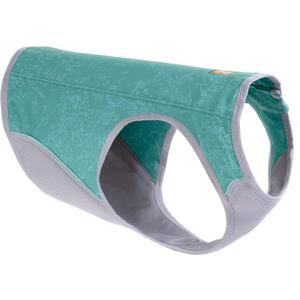 Ruffwear, Swamp Cooler Zip Dog Vest, Evaporative Cooling for Hot Weather, Aurora Teal, Medium