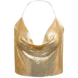 Women's Metallic Sequin Glitter Vest with Deep V-Neck Evening Party Shirt Crop Tank Tops Silver/Gold(50 * 30CM) Women's Metallic Sequin Glitter Vest with Deep V-Neck Evening Party Shirt Crop Tank Tops Silver/Gold(50 * 30CM)