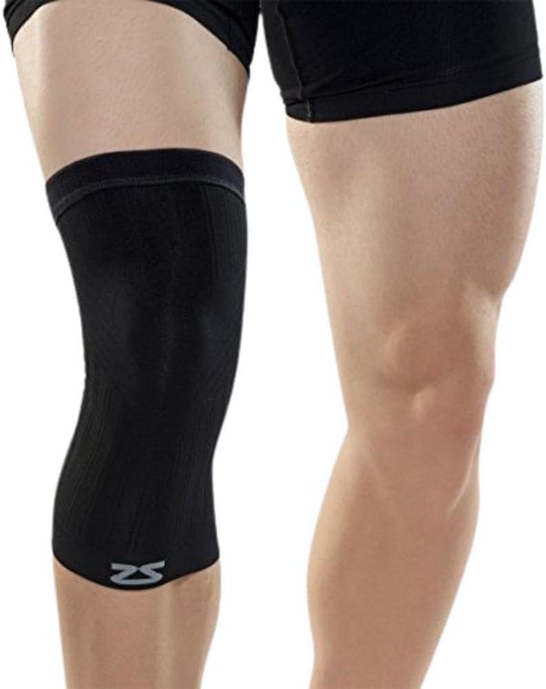 Zensah Compression Knee Sleeve - Knee Brace to Relieve Knee Pain and Treat Runners Knee for Men and Women, Medium