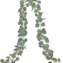 DearHouse Artificial Eucalyptus Garland Faux Silk Eucalyptus Leaves Vines Handmade Garland Greenery Wedding Backdrop Arch Wall Decor