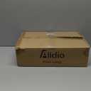 ALLDIO Tripod Floor Lamps for Living Room, Modern Standing Lamp with Drum Shade, Simple Industrial Tall Lamp, 9W LED Bulb Included  Brass