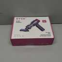 EYYA Handheld Cordless Car Vacuum Cleaner, 4-in-1 Portable Mini Car Vacuum Cleaner, 15000PA High Power & Air Duster with LED Light for Home Office (Grey/Pink)