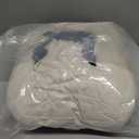 2Pcs Car Neck Pillow, Super Soft Du-Pont Bio Cotton Neck Pillow for Driving, Suede Fabric Car Headrest Pillow, Make Your Driving More Comfortable, Suitable, Traveling (Ecru) (Volcanic Grey)