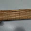 LazBlinds No Drill Bamboo Roman Shades, 29" W × 48" H, Ceylon Light Russet