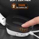 NUBWO HG04L Gaming Headset for PS5/PS4, Xbox Series X|S/Xbox One, Switch 250g Lightweight, Clear Unidirectional Mic, Soft Memory Earmuffs, 3.5mm Jack for Gaming & Work