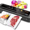 MegaWise Powerful and Compact Vacuum Sealer Machine One-Touch Automatic Food Sealer