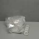 AmazerBath Shower Curtain Liner 2 Pack, 72 x 84 Inches PEVA Plastic Shower Liner with 3 Weighted Stones and 12 Rustproof Metal Grommet, Lightweight Waterproof Shower Curtain - Clear