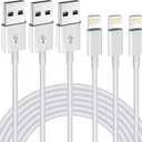 iPhone Charger 3Pack 6FT MFi Certified USB A to Lightning Cable Fast Charging Cords Apple Charger Compatible with iPhone 14 13 12 11 XS XR X Pro Max Mini 8 7 6S 6 Plus 5S SE iPad iPod Airpods