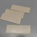 Geelin 4pcs 4 Inch Dryer Air Exhaust Vent Cover, Replacement Louver, UV and Weather Resistant, Upgraded Plastic Color Molded Won't Scratch Durable and Easy Installation (Beige)