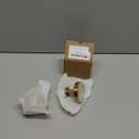 Suction Cup Hooks for Shower No-Drill Bathroom Hooks for Towels, Robes, Loofah Mountable on Bathroom Walls, Kitchen, Glass, Mirrors, Tile and Smooth,Non-Porous Surfaces (2 Pack, Brushed Gold)