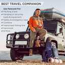 TECEUM Paracord Rope 750 lb 1000ft / 200ft / 120ft / 100ft / 50ft String Parachute Cord for Camping, Survival, Outdoor Gear 35+ Colors Nylon Utility Rope Tactical Survival & Camping Kit