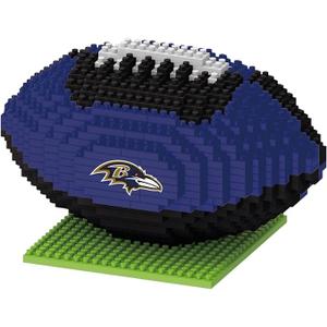foco NFL Unisex-Adult 3D BRXLZ Team Logo Football