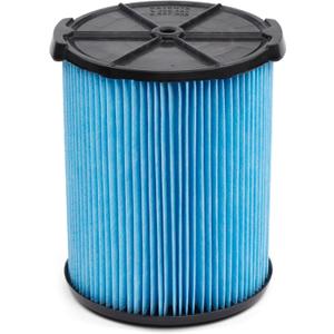 CRAFTSMAN CMXZVBE38751 Genuine Fine Dust Wet Dry Vac Replacement Vacuum Filter for Most 5 to 20 Gallon CRAFTSMAN Shop Vacuums, Easy Installation and Traps Fine Particles