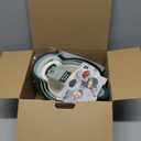 COOK WITH COLOR Nesting Plastic Mixing Bowl Set with Pour Spouts and Handles, Green, 4 Piece Non-Slip