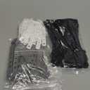 AROIC 90Pcs Silicone Cable Ties with 3 Sizes,Reusable and Washable with Adjustable Locking Buckle Design, Cord Organizer for Home, Office, Travel Essential, School (3 Colors)