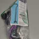 KINGGEAR F1 Walking Stick, Walking Cane for Women & Men, Self Standing Walkers for Seniors with Wrist Strap, Lightweight & Sturdy Offset EVA Handle and Large Quad Base (Purple)