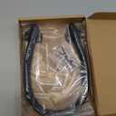 uxcell 1 Pcs Flexible Door Loop Wire Protection Sleeving Armored Door Wire Conduit Power Transfer Loop Armored Cable Protector Sleeve with Ends 400mm x 9.5mm