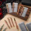 Dunzoom 50 Sets Wedding Favors for Guests Love Ballpoint Pens with Thank You Bulk Cards Bridal Shower Favors Bridal Shower Gifts for Party Supplies