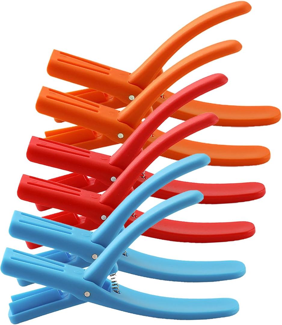 6 Pcs Crawfish Peeler, Sturdy and Practical Crayfish Shelling Device, Convenient and Smart Seafood Sheller Tool for Families and Restaurants (6, Blue/Orange/Red)