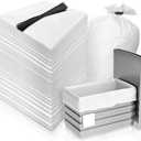 60-pack W10165294RB Trash Compactor Bags - leak-proof trash compactor bags for kitchen 60-ct 15 inches - Fits 15-inch Rectangular Drawer Compactors