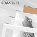 Puzzle Frame 20x27, for 20 x 27 in Posters and Art Prints, Horizontal or Vertical Wall Mounting, White 27x20 Picture Frame for Puzzle, 2 Pack.