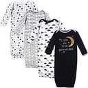Hudson Baby unisex-baby Cotton Gowns Size 0-6M