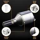 Kitchen Spice Grinder Set | Superfine Grinding | Precision Hand Mill for Consistent Coarse to Fine Grinds - Pepper Grinder Kit