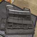 ZELUS 23lb|45lb Weighted Vest with Iron Weights for Exercise, Adjustable Weight Vest for Men, Workout Vest for Home Workouts Cardio Strength Training Weight Loss (Black)