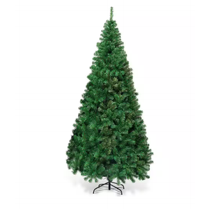 7 ft. Green PVC Hinged Xmas Pine Artificial Christmas Tree