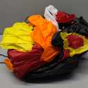 Thanksgiving 6FT Inflatable Turkey with Pilgrim Hat Yard Decoration - LED Light Up Blow Up Turkey for Outdoor Indoor Lawn Thanksgiving Yard Decorations and Autumn Holiday Family Party Display